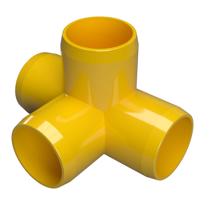 1 in. 4-Way Tee PVC Fitting (Box of 60)