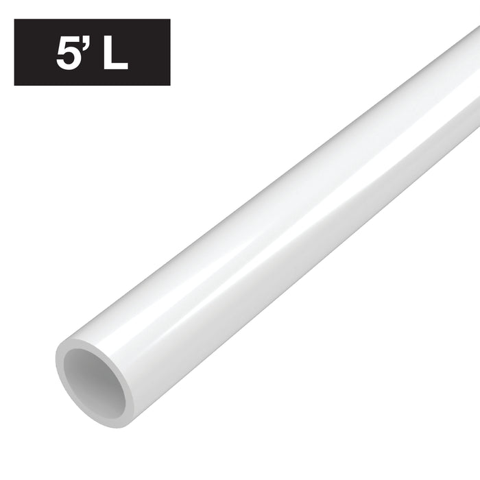 1/2 in. Schedule 40 PVC Pipe (Bundle of 250 Feet, in 5' lengths)