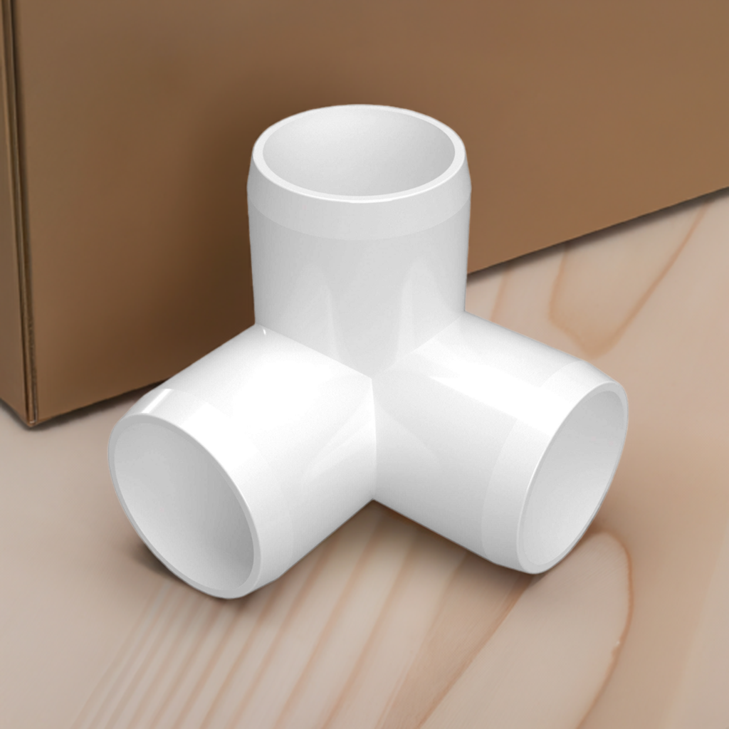 3/4 in. 3-Way Elbow PVC Fitting (Box of 100)