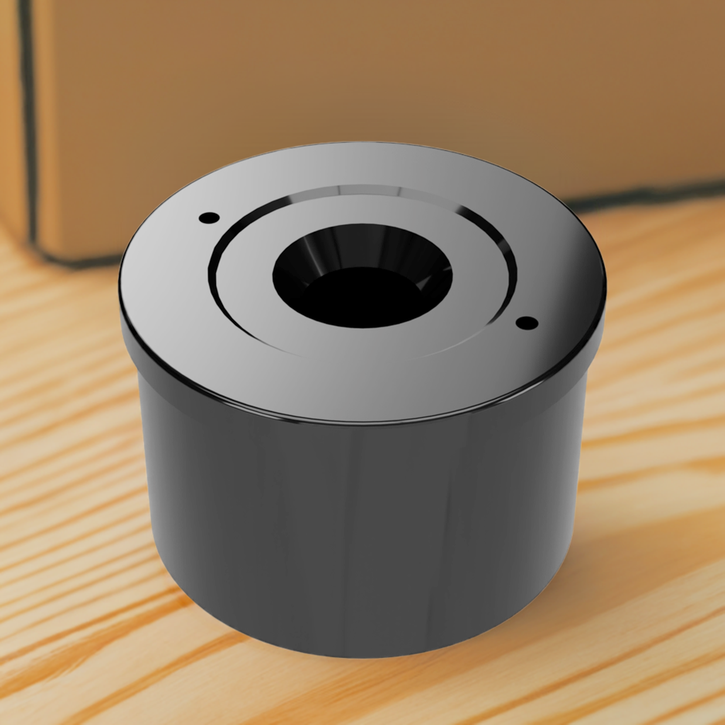 1-1/4 in. PVC Caster Fitting Insert for 7/16 in. Caster Posts (Box of 462)