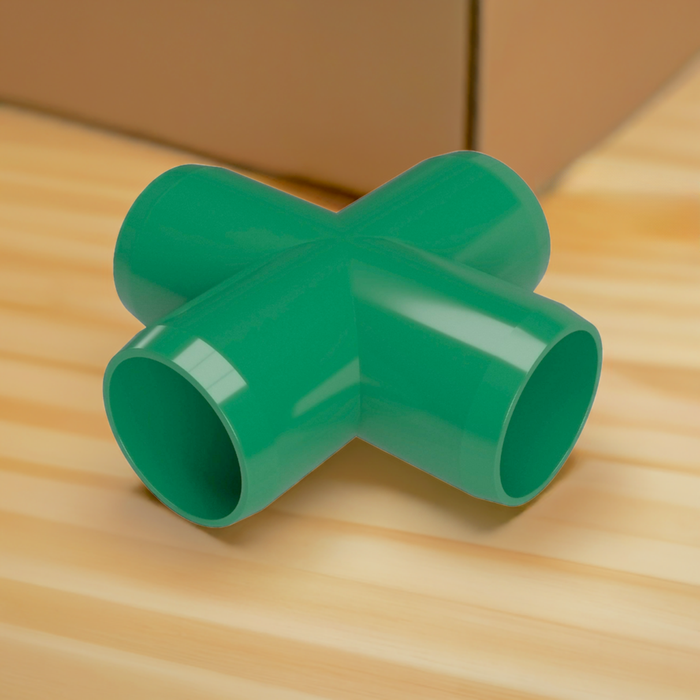 1-1/4 in. Cross PVC Fitting (Box of 55)