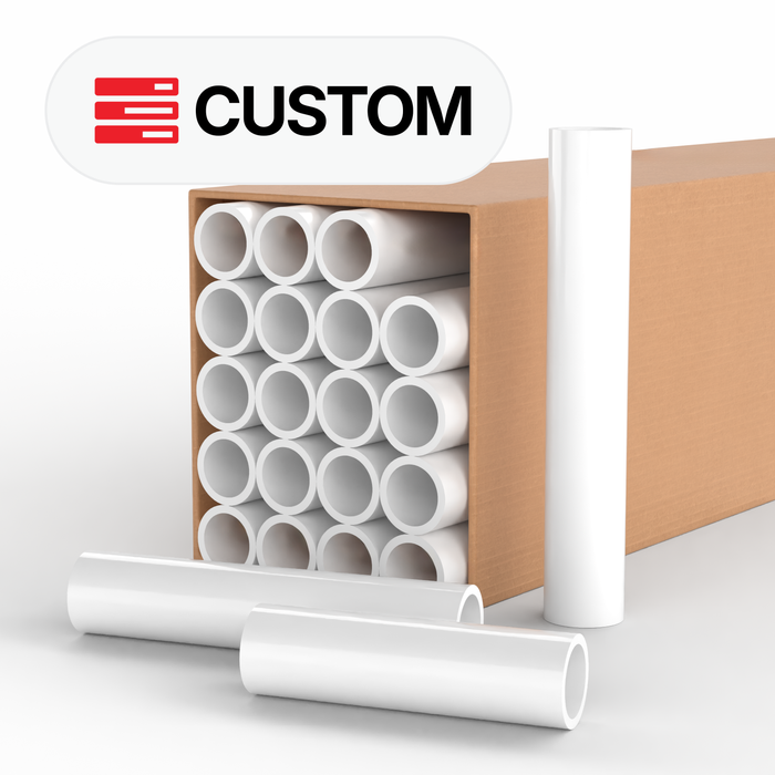 1 in. Furniture Grade Schedule 40 PVC Pipe, 100 ft. (Custom Cut Lengths)