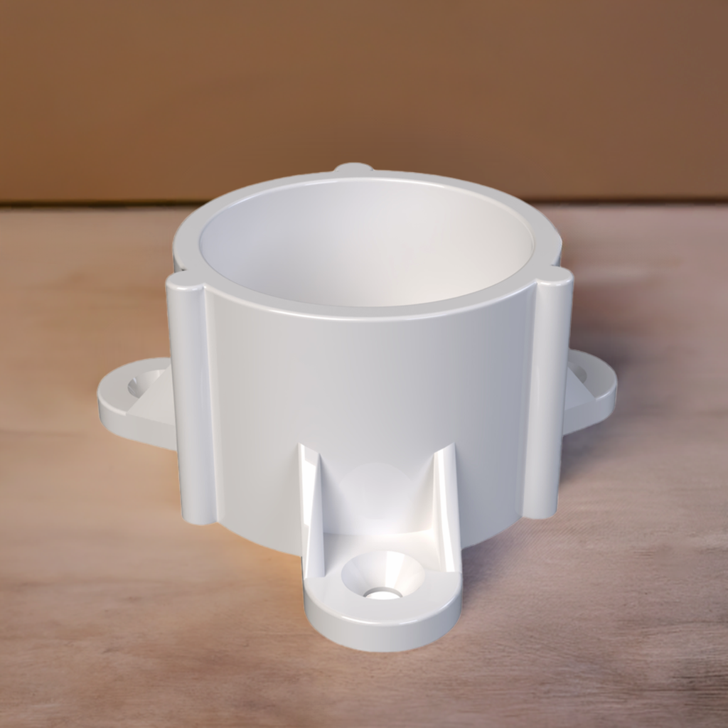 1-1/2 in. PVC Table Screw Cap (Box of 175)