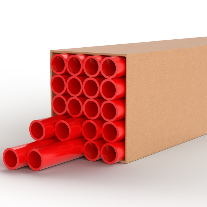 1-1/4 in. Furniture Grade Schedule 40 PVC Pipe, 100 ft. (Custom Cut Lengths)