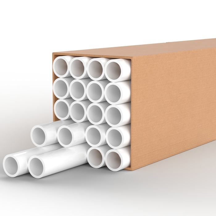 1-1/4 in. Furniture Grade Schedule 40 PVC Pipe, 100 ft. (20x 5 ft. Lengths)