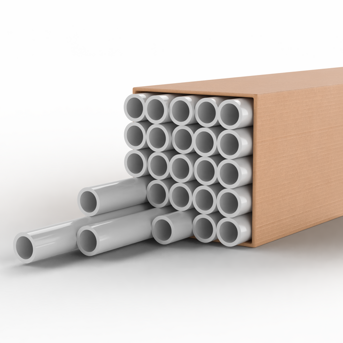 3/4 in. Furniture Grade Schedule 40 PVC Pipe, 250 ft. (25x 10 ft. Lengths)