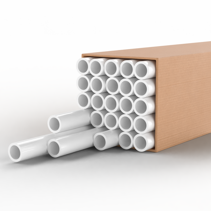 3/4 in. Furniture Grade Schedule 40 PVC Pipe, 250 ft. (25x 10 ft. Lengths)