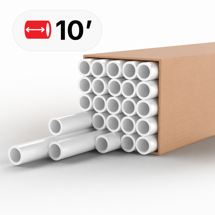 3/4 in. Furniture Grade Schedule 40 PVC Pipe, 250 ft. (50x 5 ft. Lengt — FORMUFIT Direct 3-4-in-furniture-grade-schedule-40-pvc-pipe-250-ft-50x-5-ft-lengt-formufit-direct