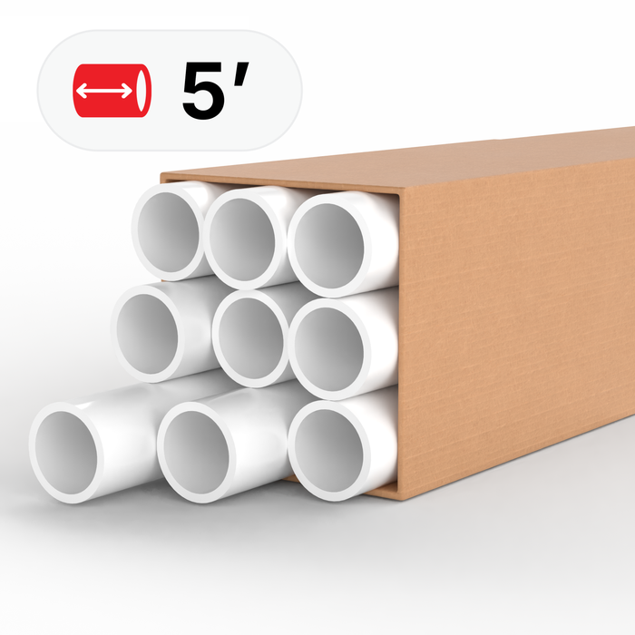 2 in. Schedule 40 PVC Pipe (45 Feet, 5' lengths)