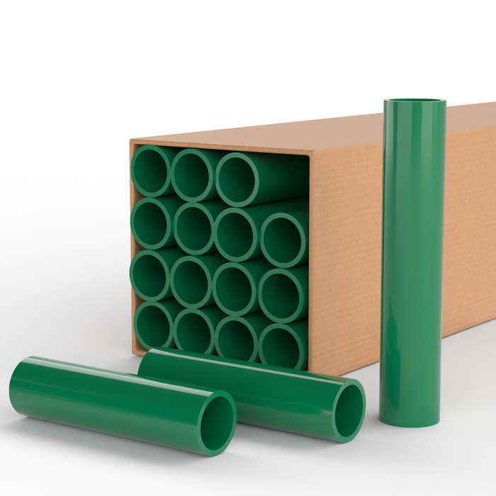 1-1/2 in. Furniture Grade Schedule 40 PVC Pipe, 100 ft. (Custom Cut Lengths)