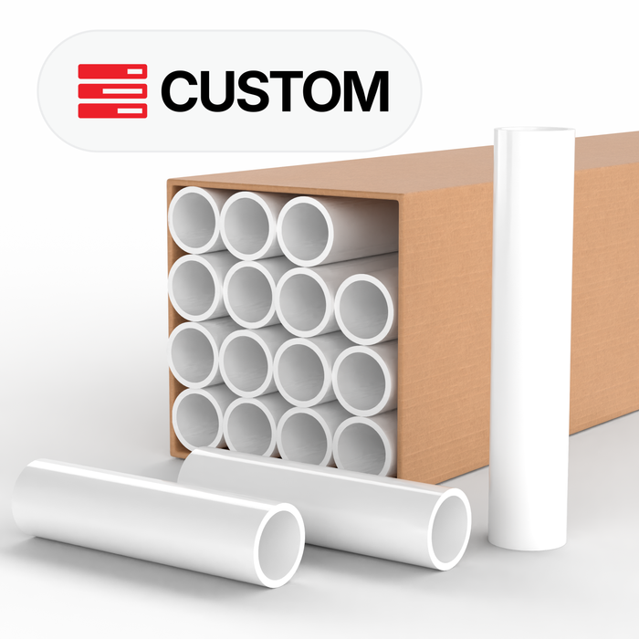 1-1/2 in. Furniture Grade Schedule 40 PVC Pipe, 100 ft. (Custom Cut Lengths)