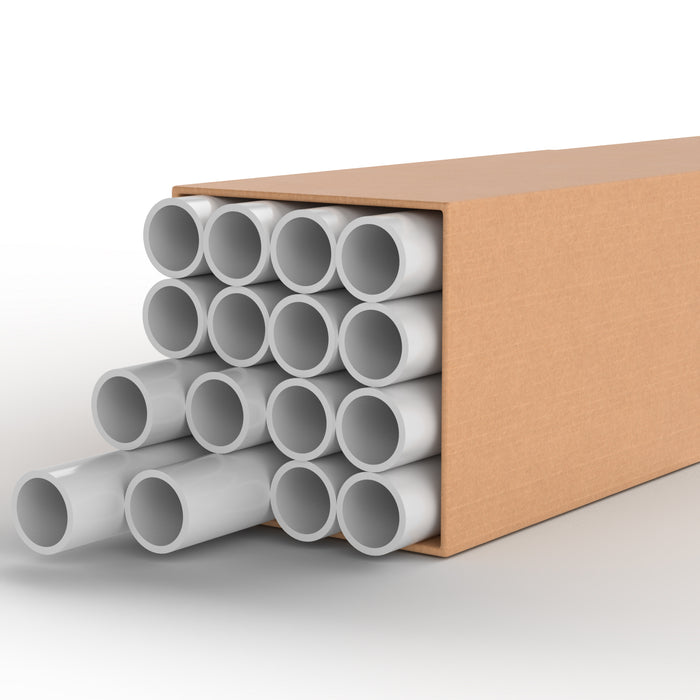 1-1/2 in. Furniture Grade Schedule 40 PVC Pipe, 80 ft. (16x 5 ft. Lengths)