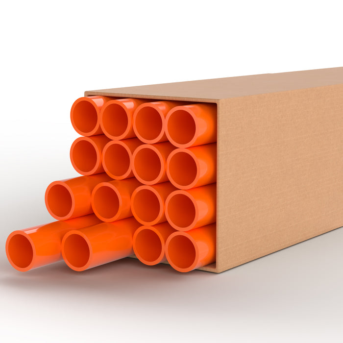 1-1/2 in. Furniture Grade Schedule 40 PVC Pipe, 80 ft. (16x 5 ft. Lengths)