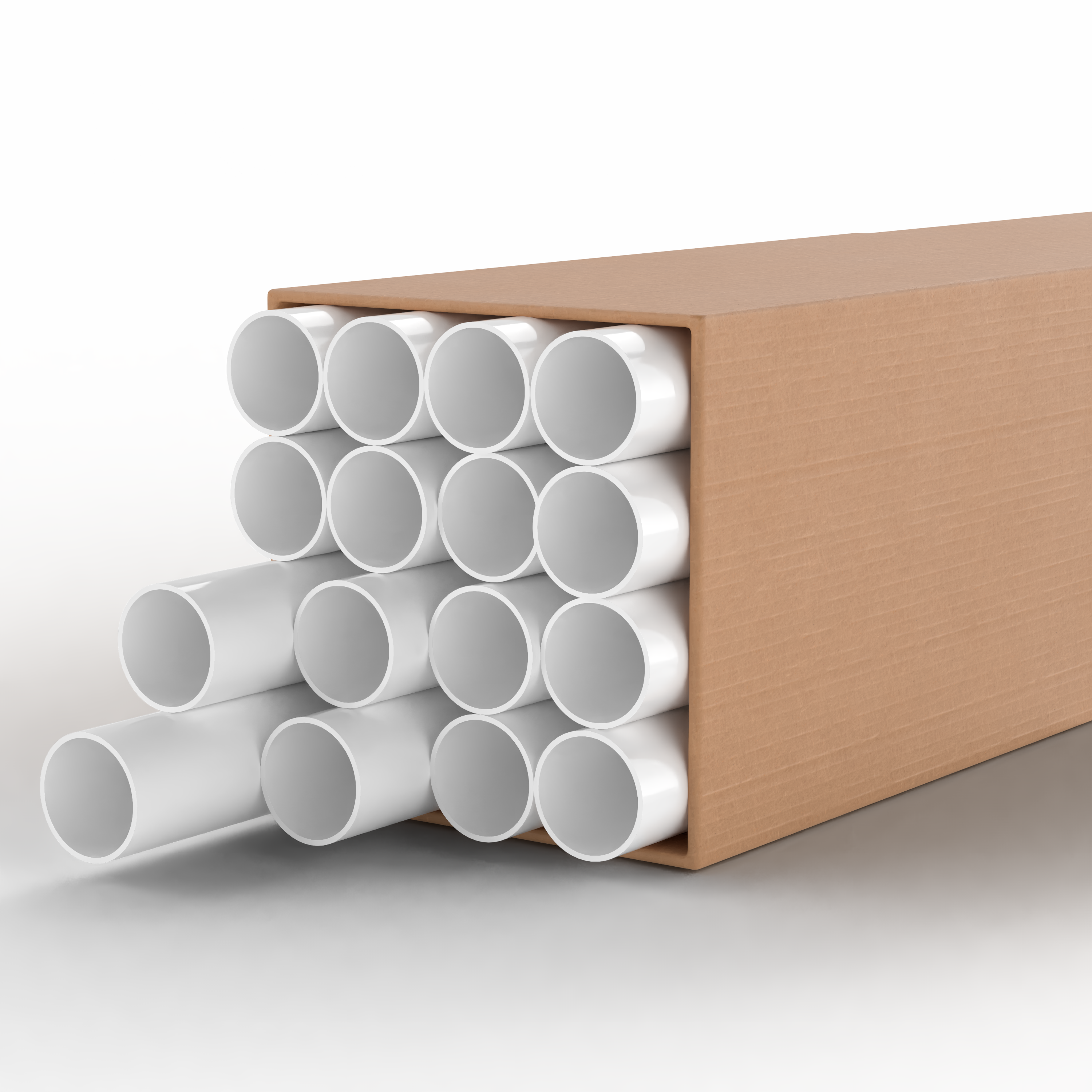 1-1/2 in. Furniture Grade Thinwall PVC Pipe, 80 ft. (16x 5 ft. Lengths)