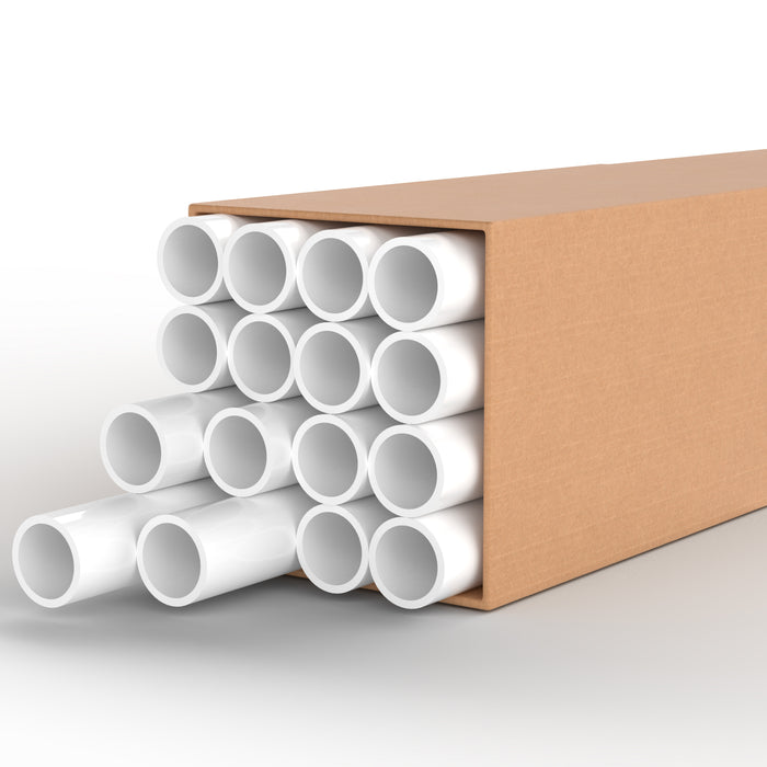 1-1/2 in. Furniture Grade Schedule 40 PVC Pipe, 80 ft. (16x 5 ft. Lengths)