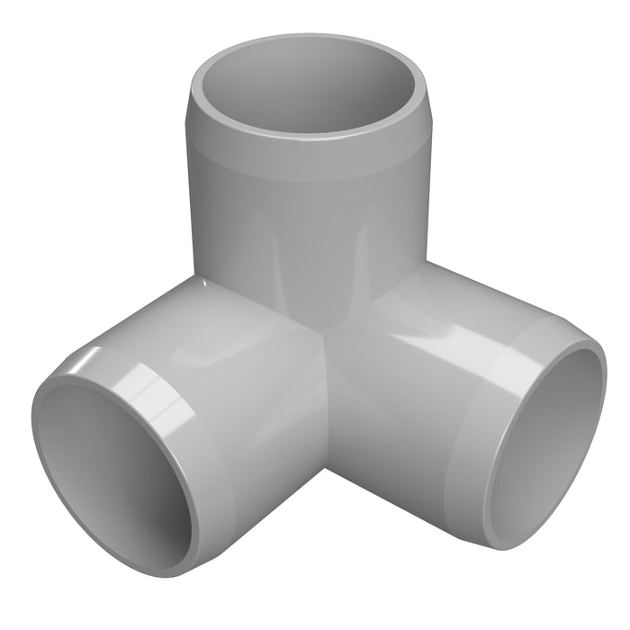 1/2 in. 3-Way Elbow PVC Fitting (Box of 100)