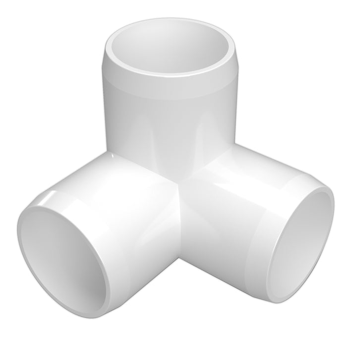 1-1/4 in. 3-Way Elbow PVC Fitting (Box of 60)