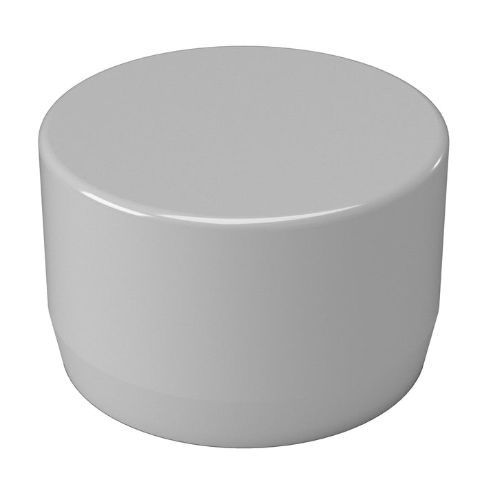 1-1/4 in. PVC External End Cap (Box of 360)