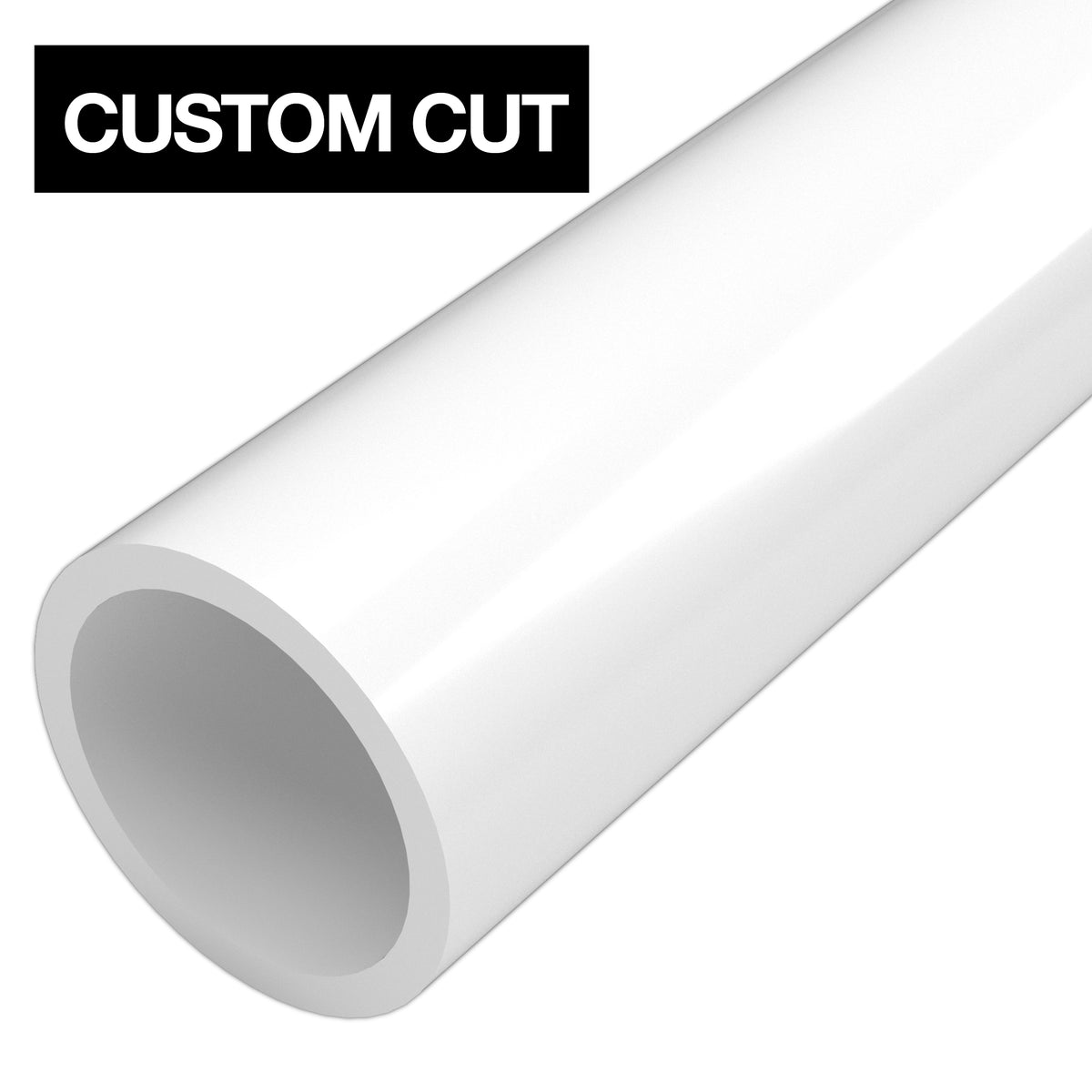 2 in. Sch. 40 PVC Pipe (50 Feet, Custom Cut) — FORMUFIT Direct