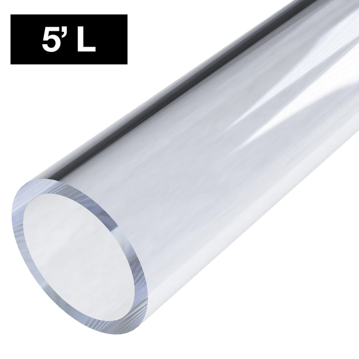 1-1/2 in. Schedule 40 Clear PVC Pipe (Bundle of 80 Feet, in 5' lengths)